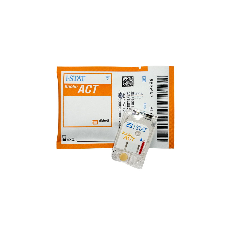 Cartucho i-STAT ACTk (Tiempo de Coagulación Activado Kaolin)