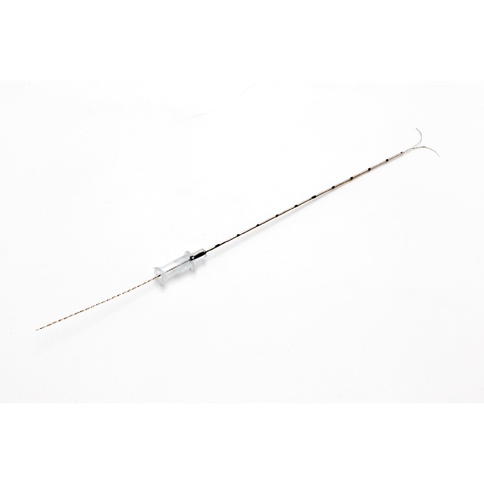 Aguja de Marcaje de mama para lesiones con marcas ecogénicas Dualok 20Ga x 57mm