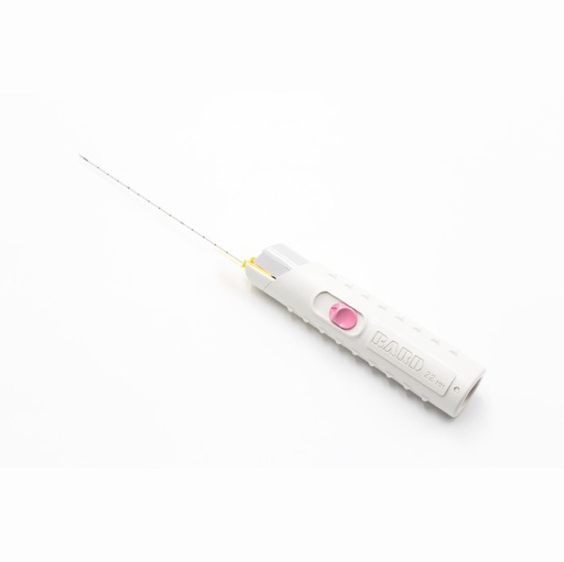 [MC1820] Instrumento y aguja desechable para la toma de biopsia Maxcore 18Ga X 20cm.