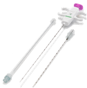Kit de aguja y coaxial semiautomática MISSION 18Ga X 16cm. Long. para biopsia